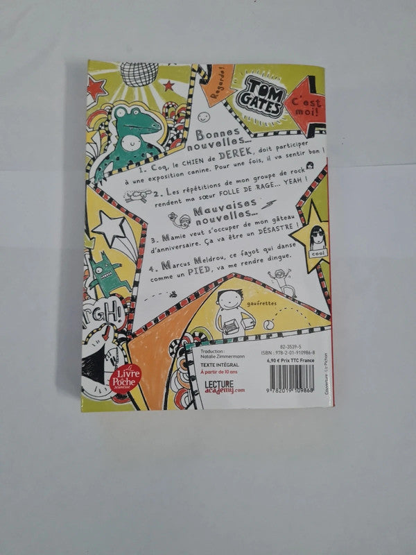 Tom Gates tout est génial ou presque , Liz Pichon
