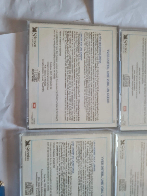 Yves Duteil , une voix , un coeur,  5 CD