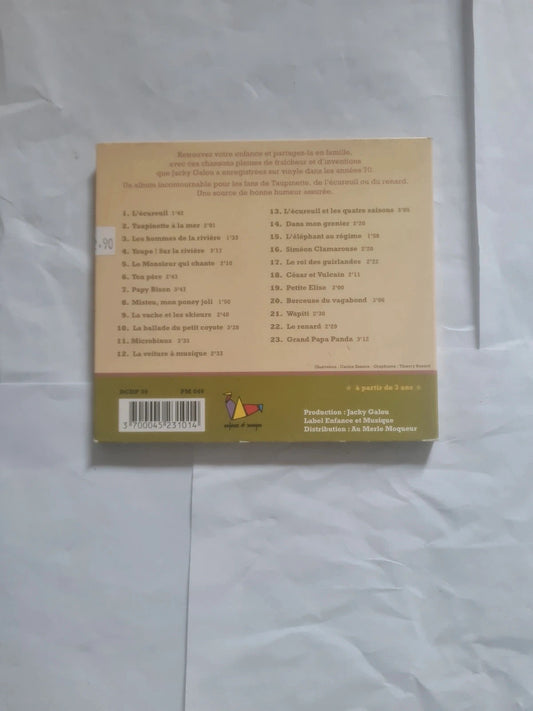 Les années vinyle,  Jacky Galou