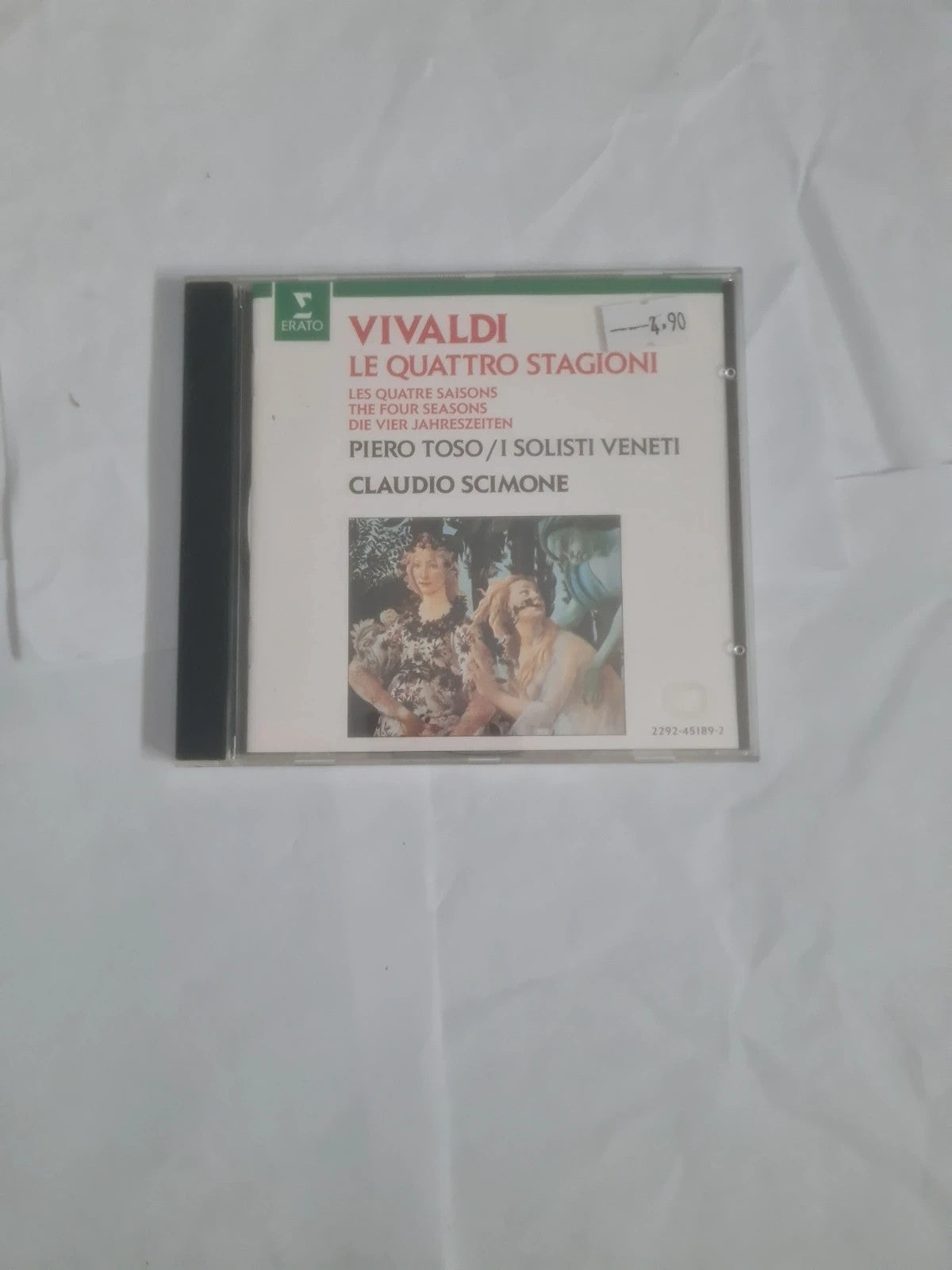 Vivaldi – Piero Toso, I Solisti Veneti, Claudio Scimone – Le Quattro Stagioni