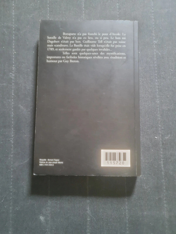 Les beaux mensonges de l'histoire,  Guy Breton