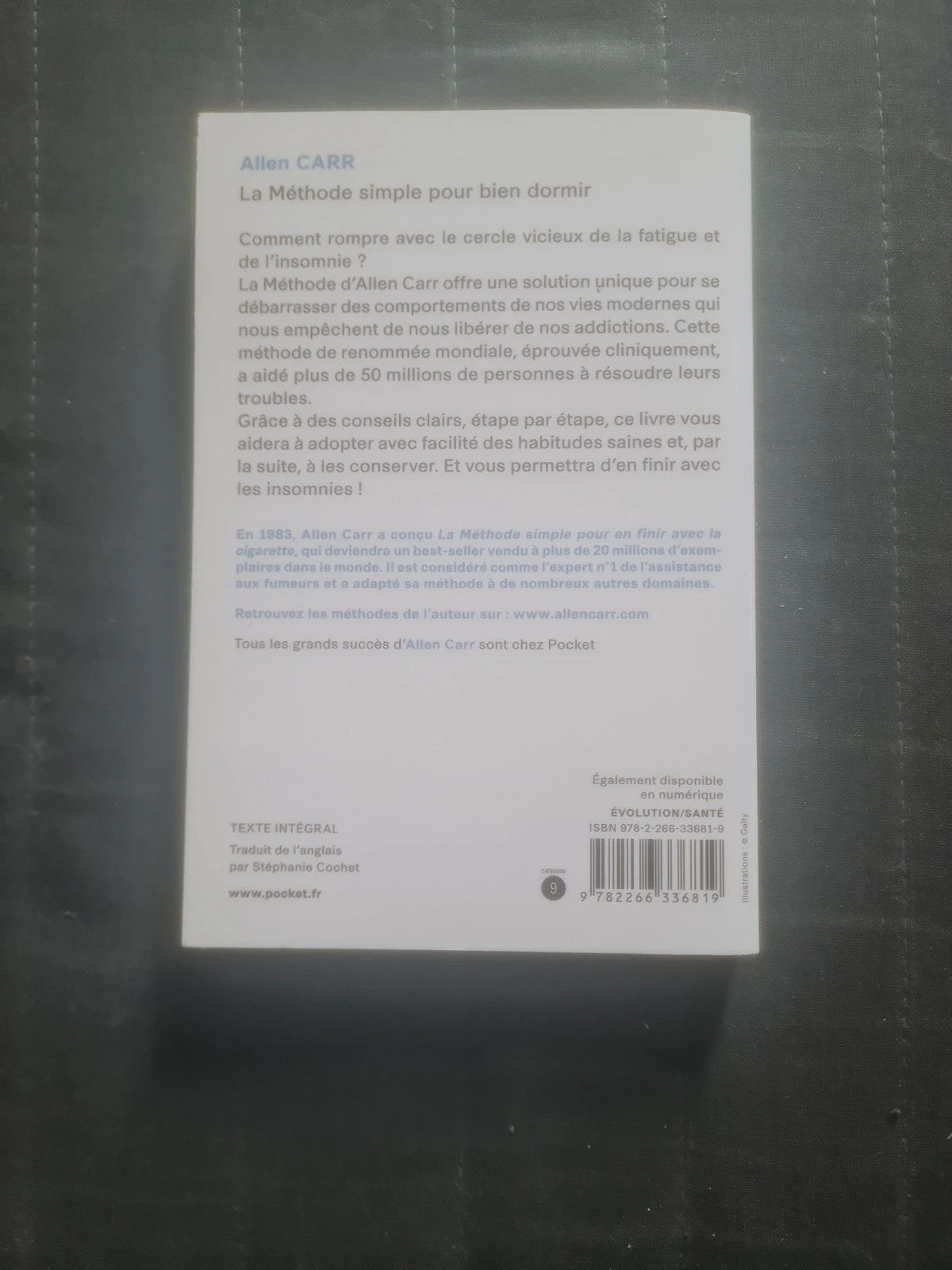 La méthode simple pour bien dormir, Allen Carr , John Dicey