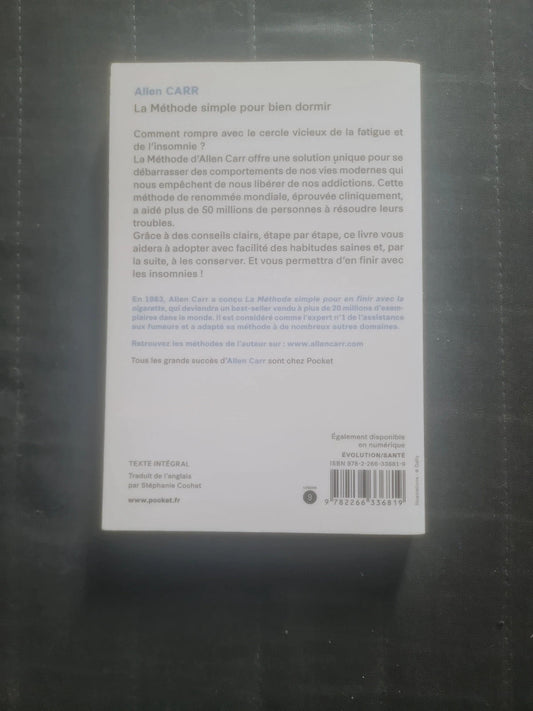 La méthode simple pour bien dormir, Allen Carr , John Dicey