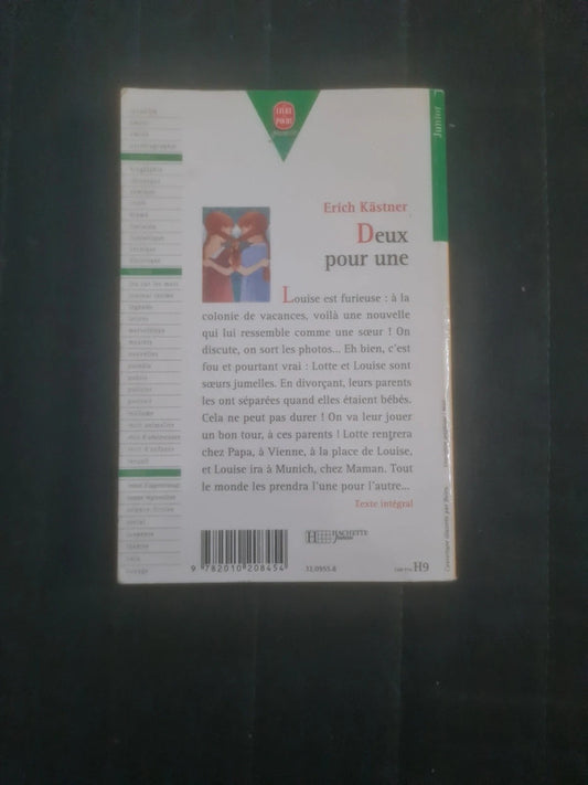 Deux pour une , Erich Kastner , 12