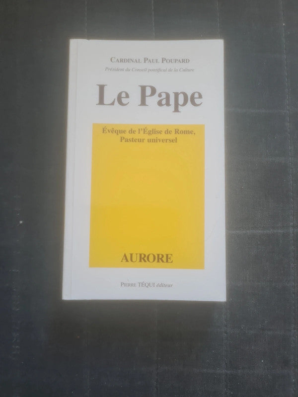 Le pape , Cardinal Paul Poupard