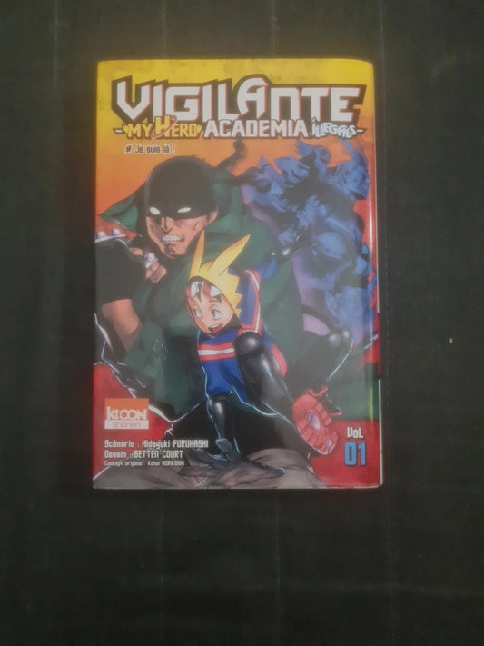 Vigilante My hero academia illegals T1 je suis la