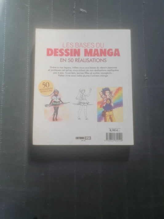 Les bases du dessin manga en 50 réalisations
