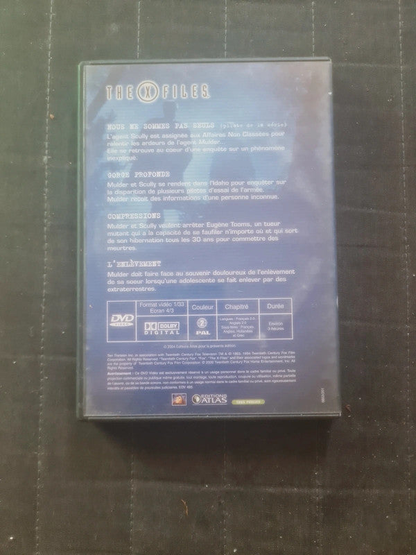 The x files n°1 saison 1 épisode 1 à 4