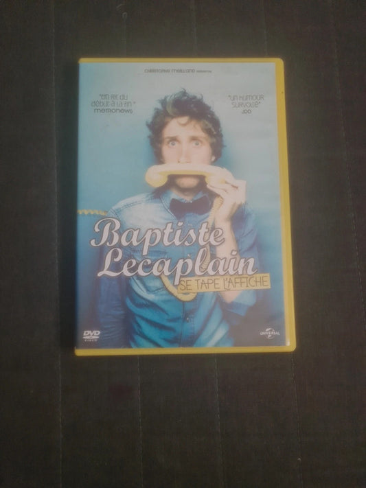 Baptiste Lecaplain se tape l'affiche