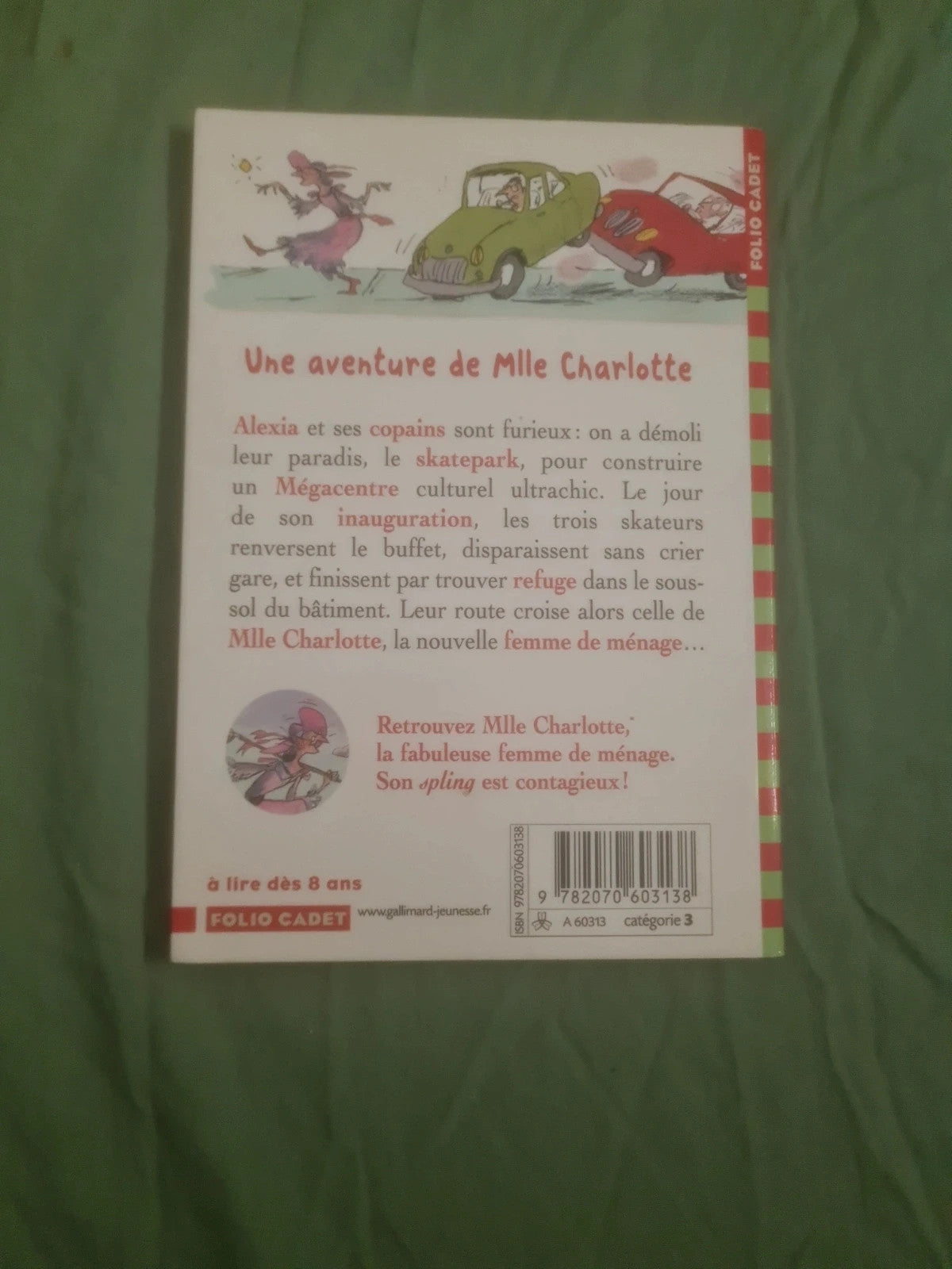 Une aventure de Mlle Charlotte , une fabuleuse femme de ménage,  Dominique Demers