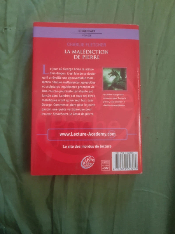 Stoneheart , La malédiction de Pierre, Charlie Fletcher