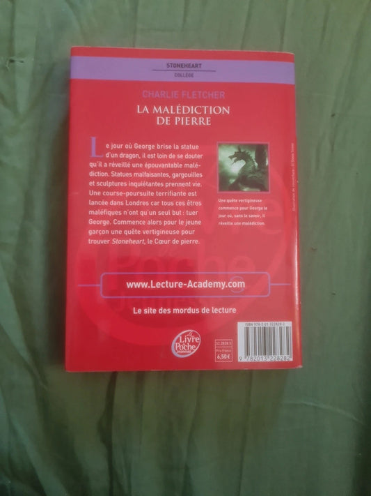 Stoneheart , La malédiction de Pierre, Charlie Fletcher