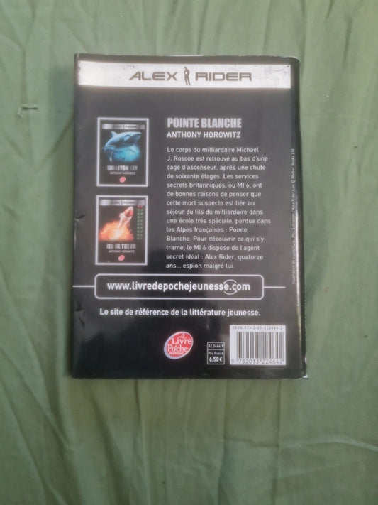Alex Rider , Pointe Blanche , Anthony Horowitz
