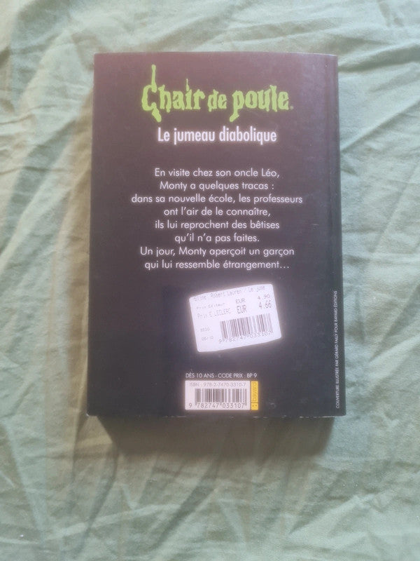 Chair de poule 51
Le jumeau diabolique R.L. Stine
