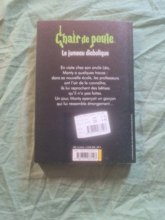 Chair de poule 51
Le jumeau diabolique R.L. Stine
