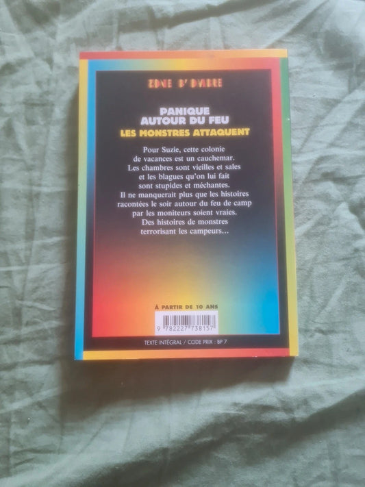 Zone d'ombre , panique autour du feu , Les monstres attaques,  J.R. Black