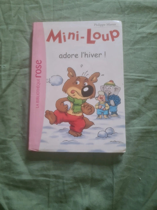 Mini Loup adore l'hiver , Philippe Matter