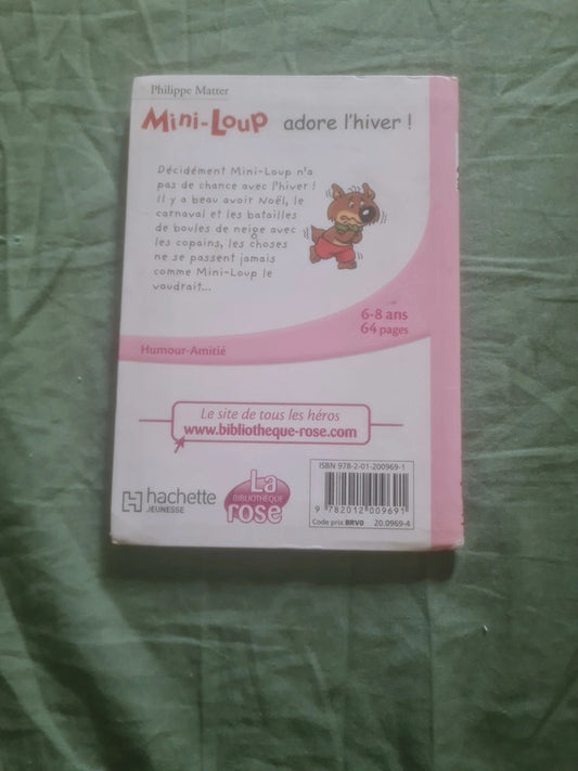 Mini Loup adore l'hiver , Philippe Matter