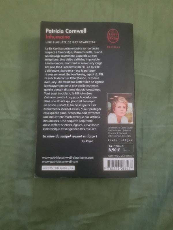 Inhumaine , Patricia Cornwell