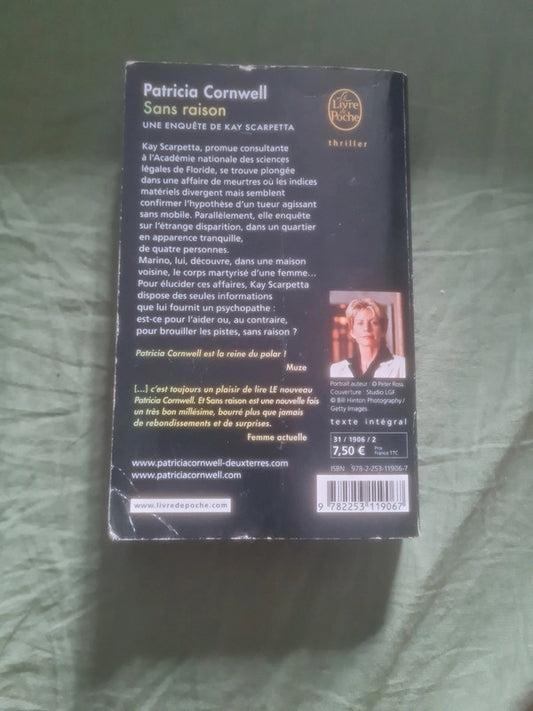 Sans raison , Patricia Cornwell