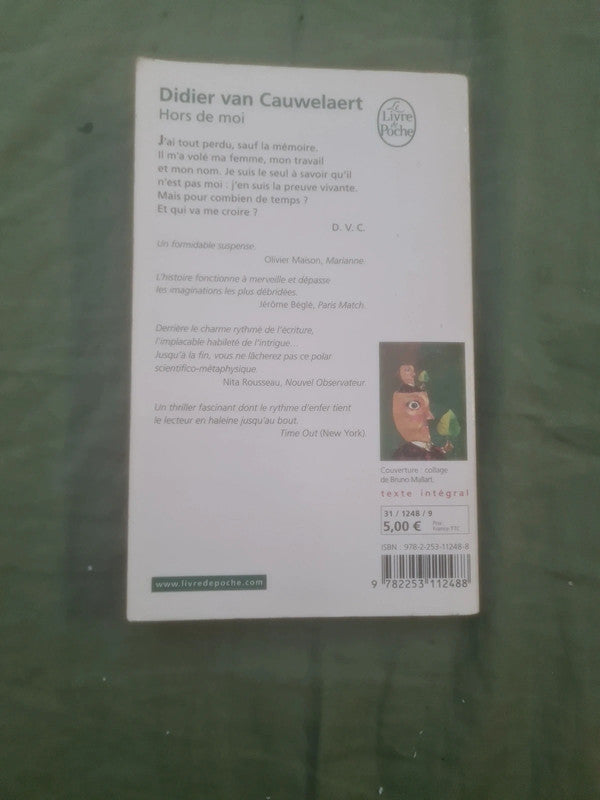 Didier van Cauwelaert , Hors de moi
