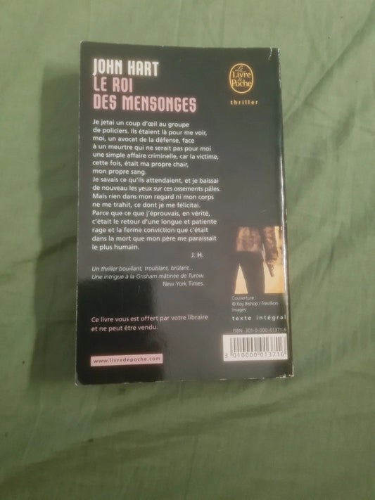 Le roi des mensonges, John Hart