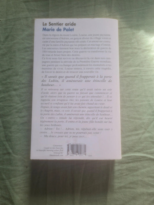 Le sentier aride Marie de Palet