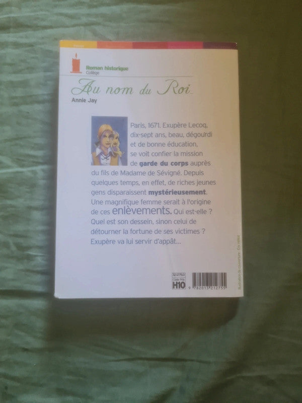 Au nom du roi , Annie Jay