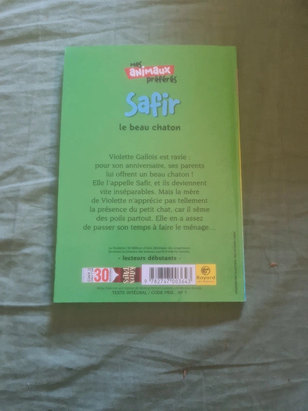 Sos animaux , Safir le beau chaton , Jenny Dale