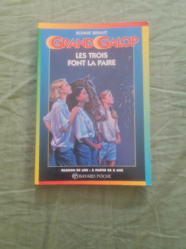 Livre occasion – Grand Galop , les trois font la paire, Bonnie Bryant