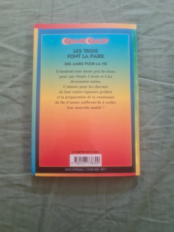 Livre occasion – Grand Galop , les trois font la paire, Bonnie Bryant