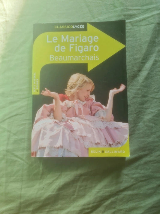 Le mariage de Figaro, Beaumarchais,  classico lycée