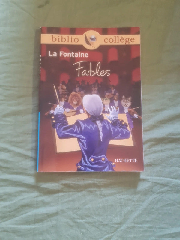 Fables , La fontaine , biblio collège