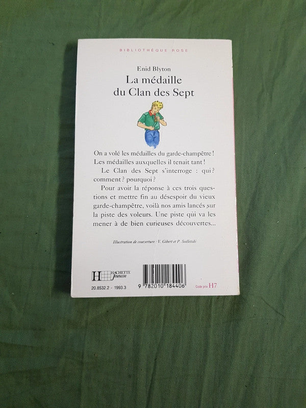 Livre occasion – La médaille du Clan des Sept , Enid Blyton