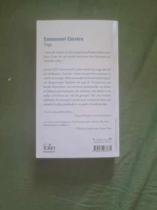 Yoga, Emmanuel Carrère