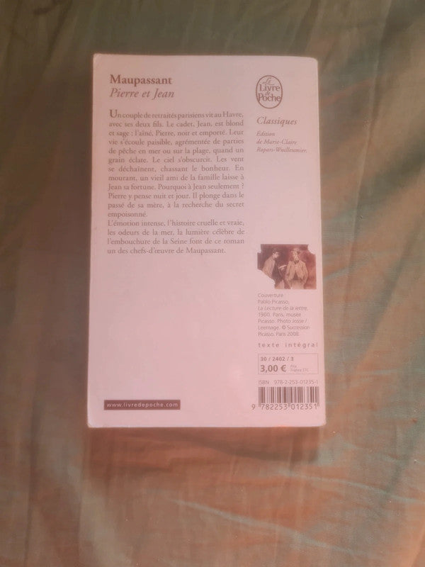 Pierre et Jean,  Maupassant