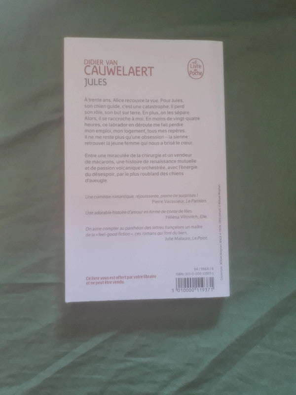 Jules, Didier Van Cauwelaert