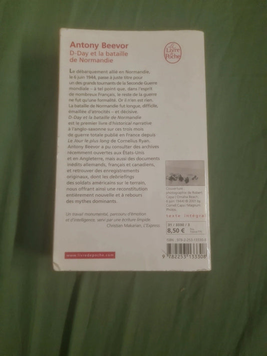 D-Day et la bataille de Normandie, Antony Beevor