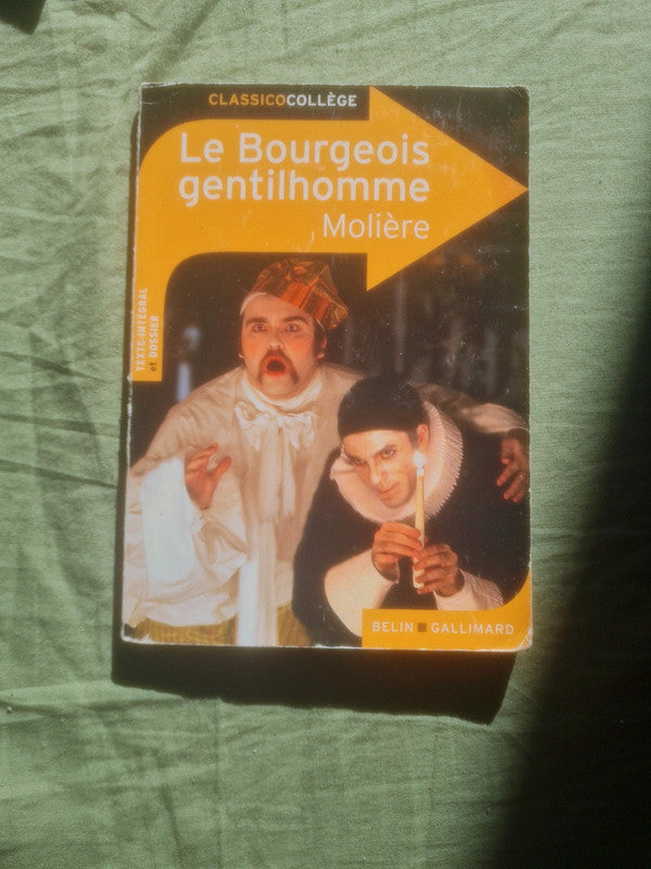 Le bourgeois gentilhomme , Molière