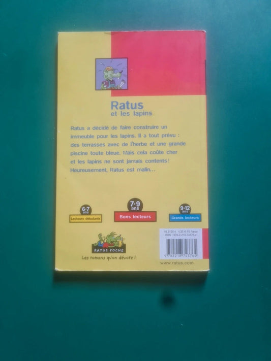 Ratus et les lapins , Jeanine et Jean Guion Illustration Oliver Vogel