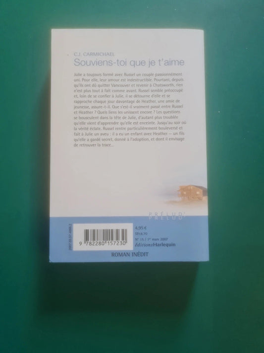 Souviens-toi que je t'aime , C.J. Carmichael