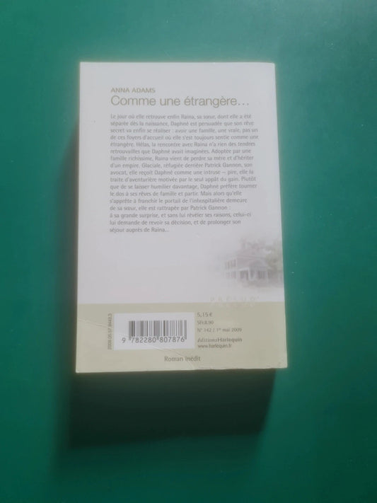 Comme une étrangère , Anna Adams