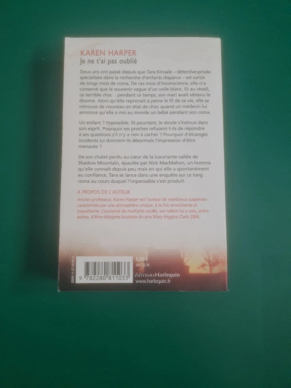 Je ne t'ai pas oublié , Karen Harper