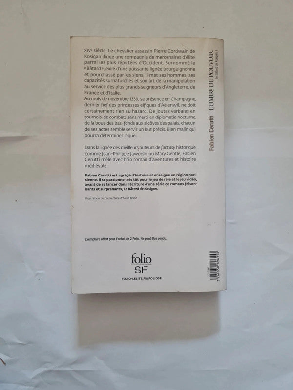 L'ombre du pouvoir T1 le Bâtard de Kosigan , Fabien Cerutti