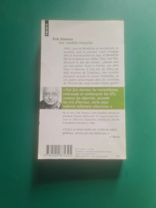 Une comédie française , Érik Orsenna