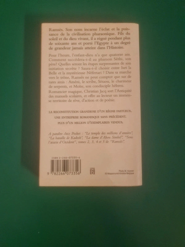 Ramsès, tome 1 : Le Fils de la lumière, Christian Jacq
