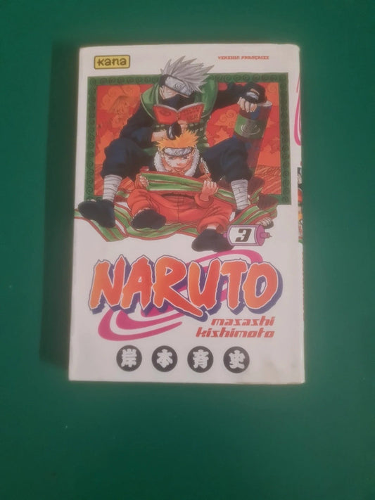 Naruto tome 3 Masashi Kishimoto