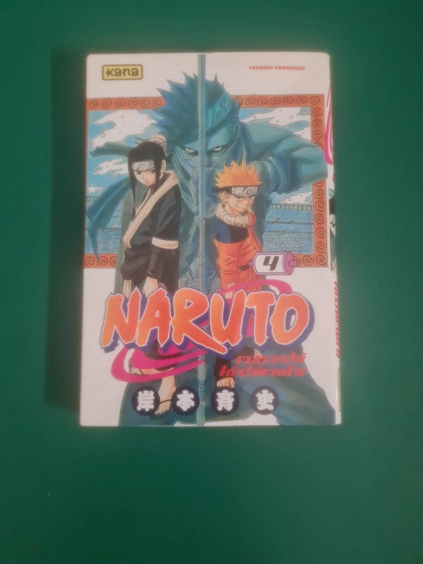 Naruto tome 4 Masashi Kishimoto