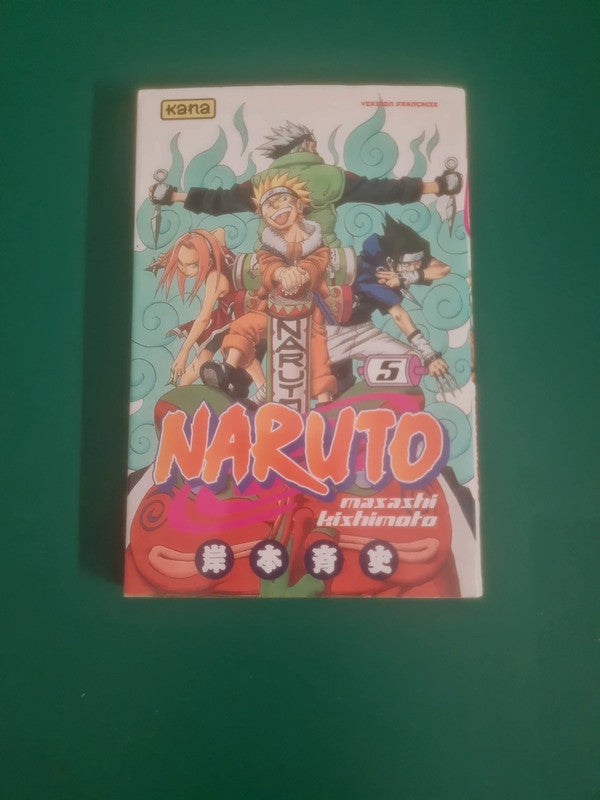 Naruto tome 5 Masashi Kishimoto