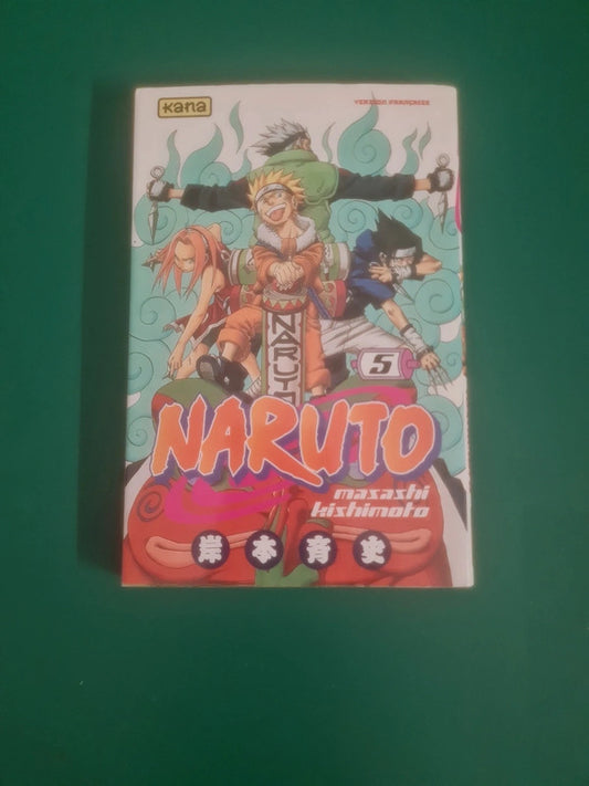 Naruto tome 5 Masashi Kishimoto